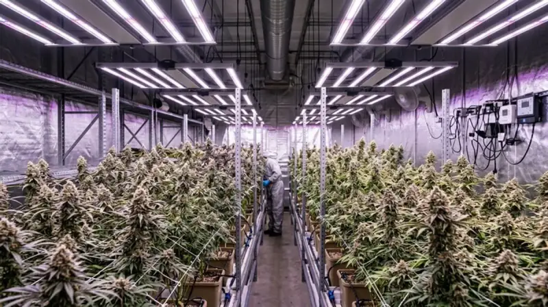 Cannabis flowering stage