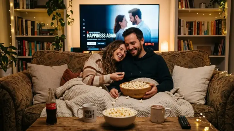 Couple enjoying a relaxed evening — energetic cannabis strains can shift social settings from passive to engaged